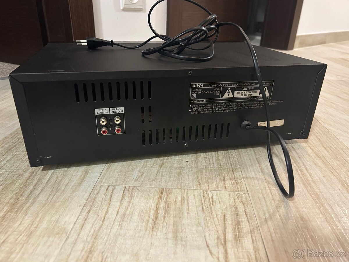 Aiwa AD-WX888 stereo double cassette deck - 11