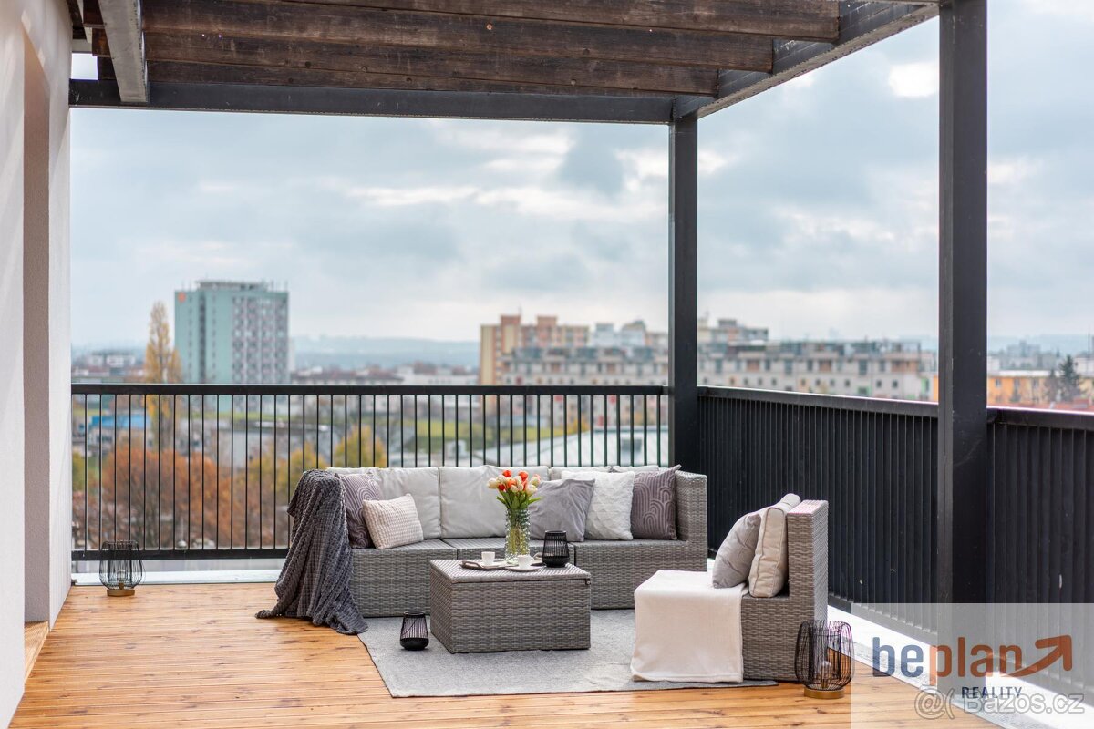 Prodej výjimečného penthousu 5+kk (122 m2), s terasou 47 m2, - 11