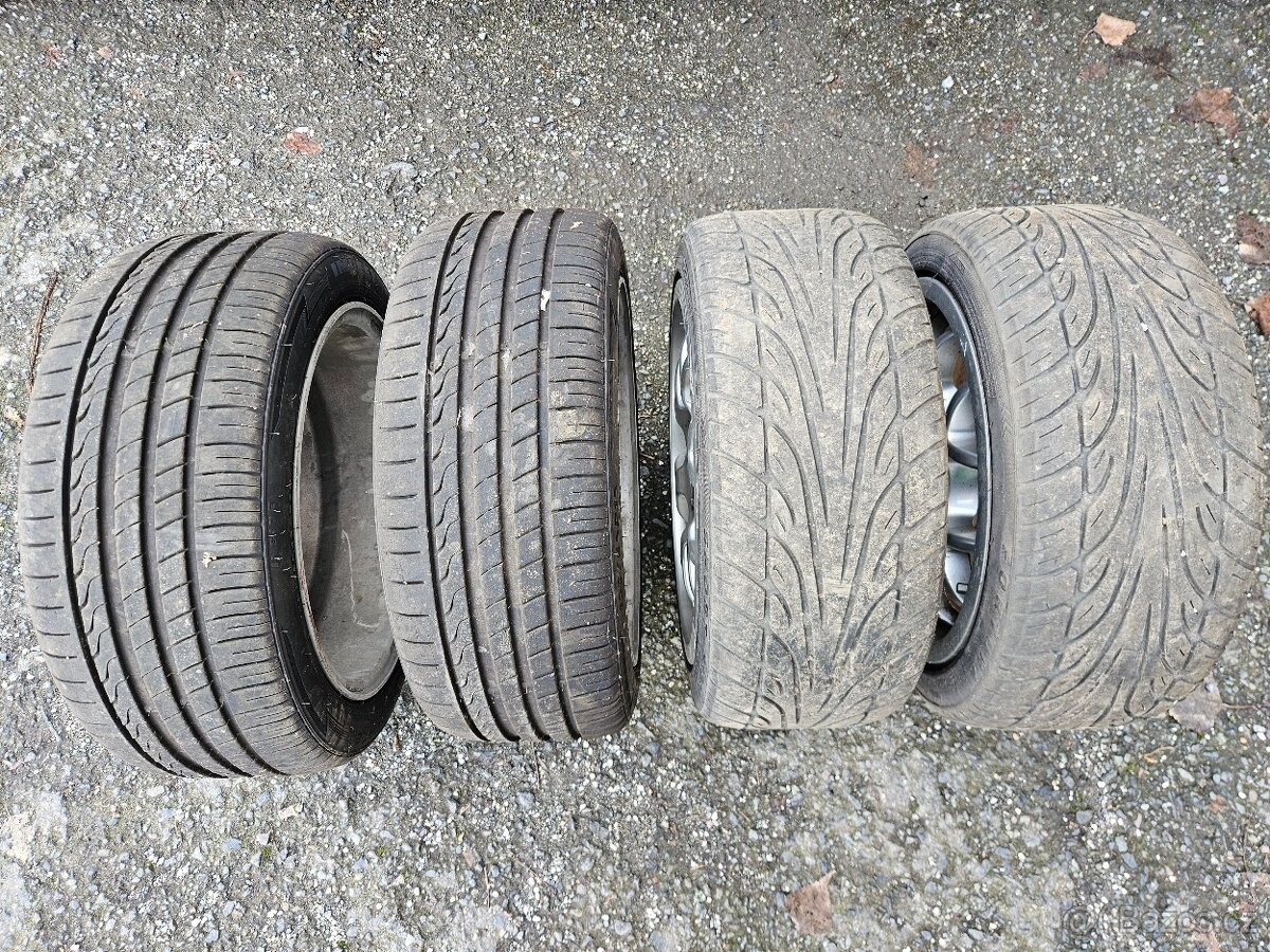 Alu kola 7J 4x100 R15 s pneu - 11