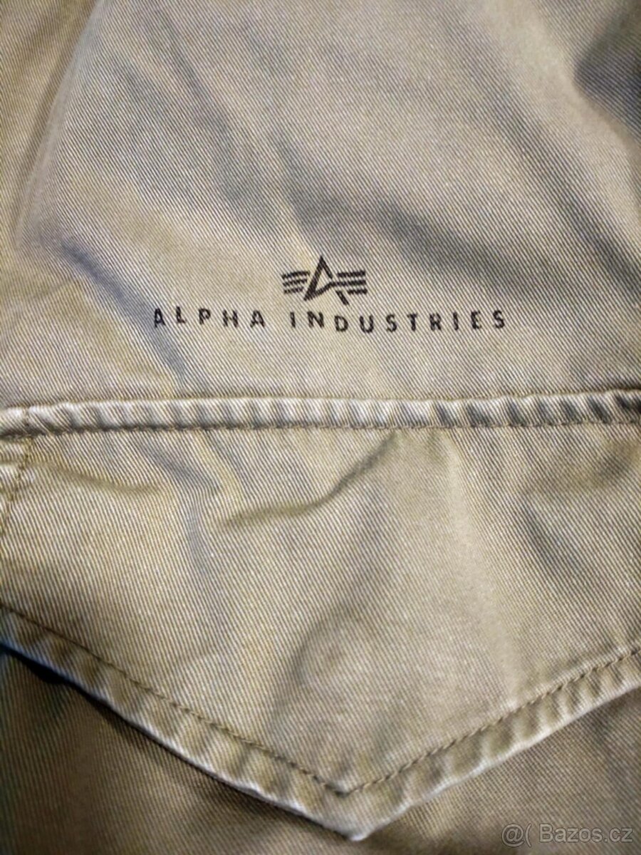 BUNDA PARKA M65 ALPHA INDUSTRIES OLIVE LIMITED L - 11