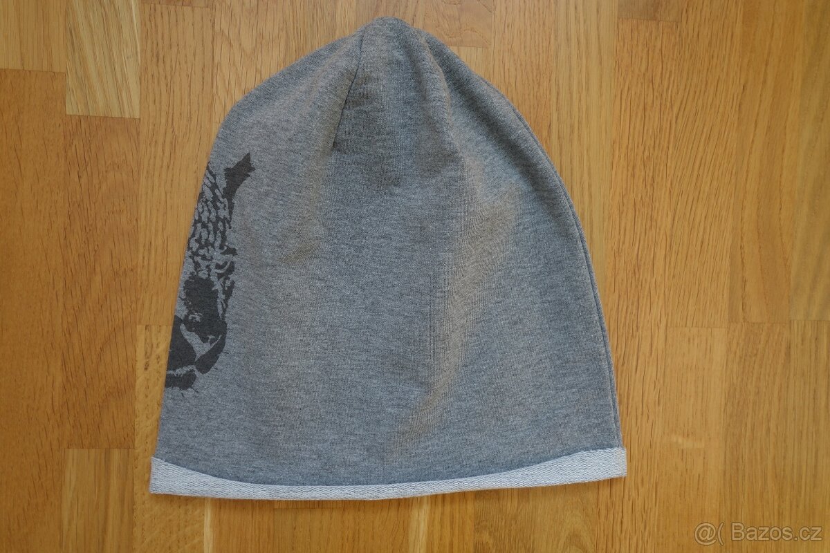 N.O.V.Á šedá dívčí jarní čepice vel. 56 - 11