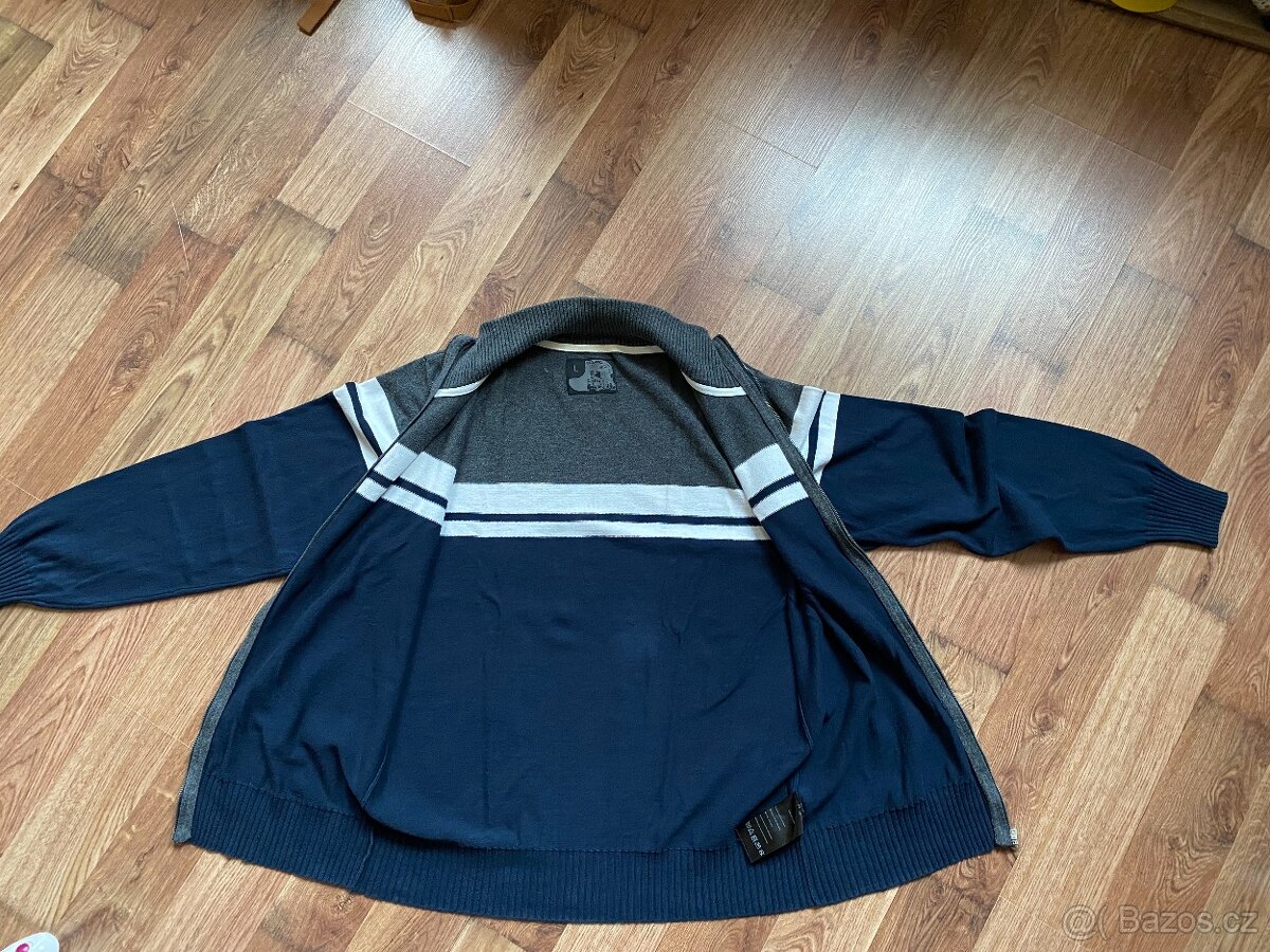 Nový pánský rozepínací svetr Willard - L - 11