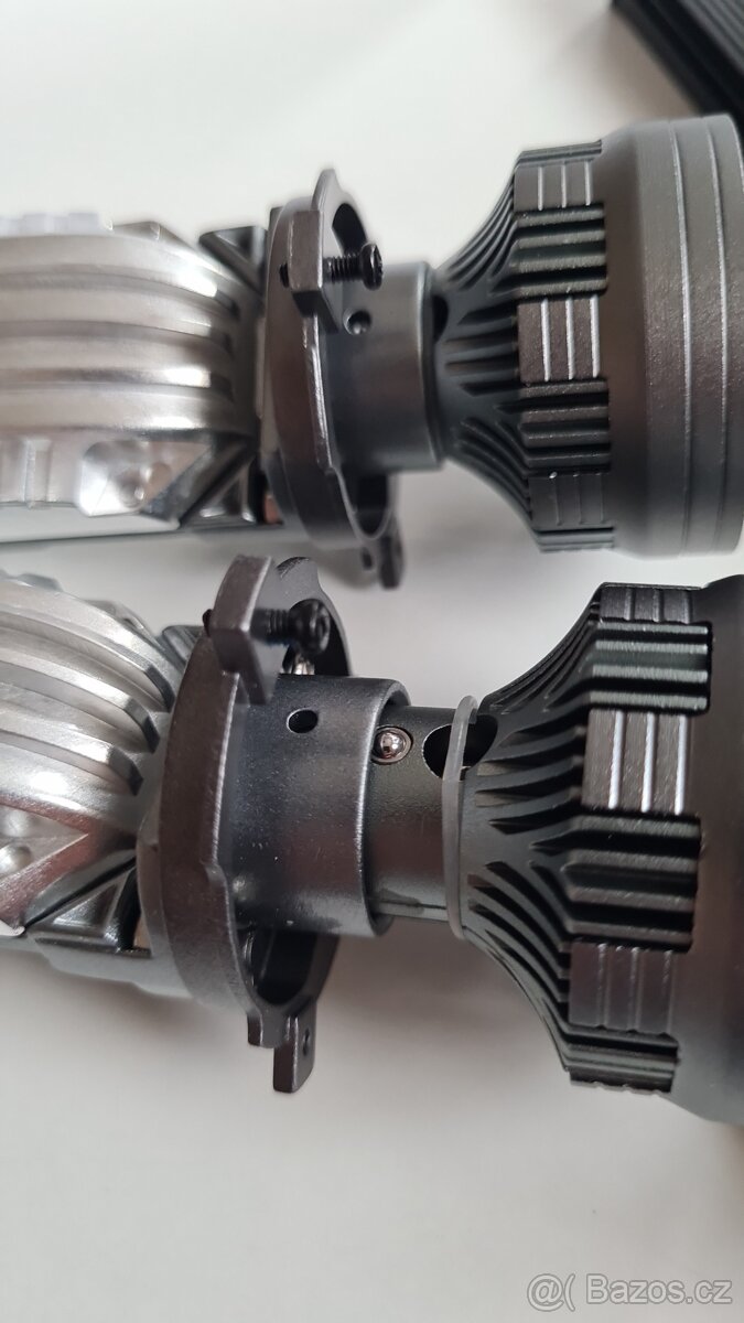 Supervýkonné LED H7/H4 projektory - KVALITNÍ SVĚTLO - 11