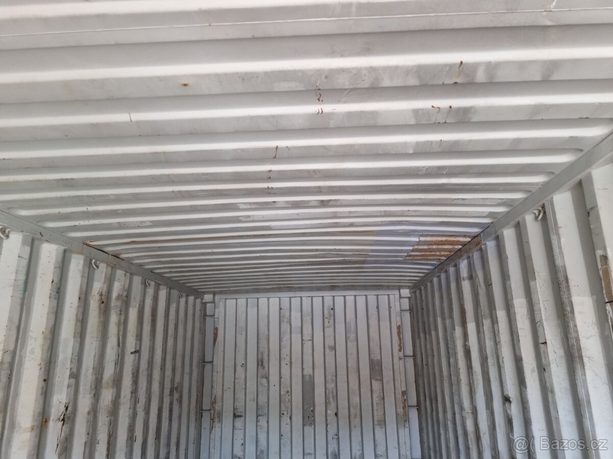 Lodní kontejner v solidním stavu ideální- volba pro sklad - 11