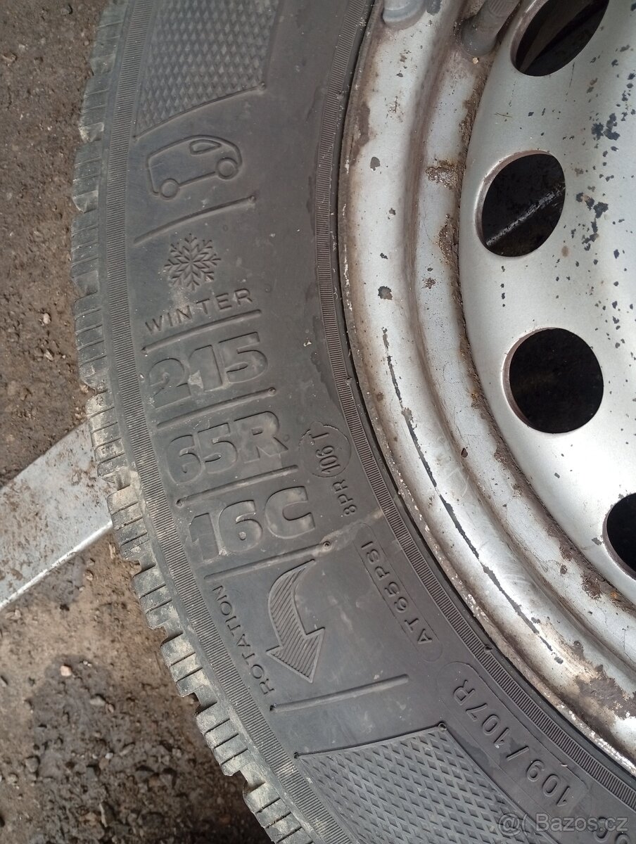 MERCEDES BENZ VITO, VIANO W639 PLECH. KOLA S PNEU 215/65R16C - 11