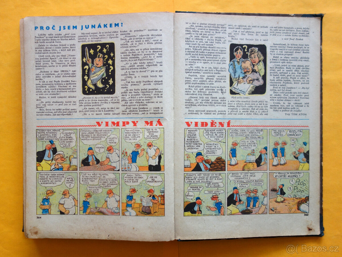 kompletní Junák- 29. ročník /1946- 47/ svázaná čísla 1.- 47. - 11