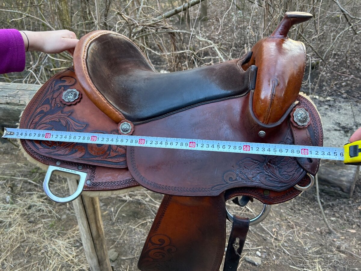 Westernové sedlo - 11