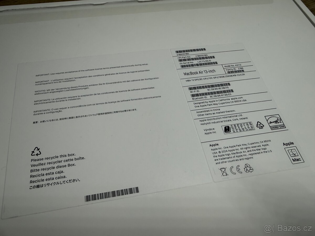 Apple Macbook Air M3 CTO - 11