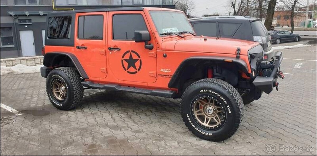 Alu kola 17” vhodné na Jeep Wrangler STAR BRONZE - 11