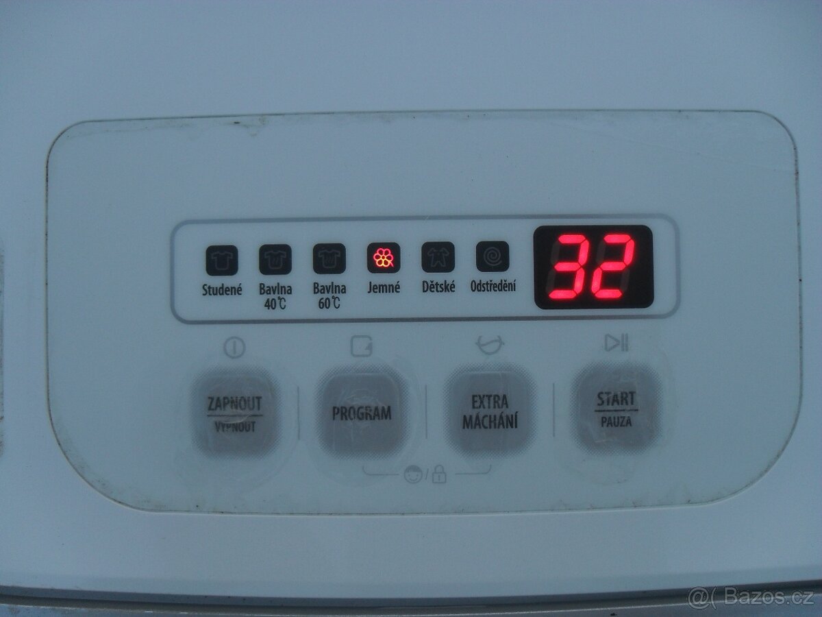 DAEWOO MINI NÁSTĚNNÁ PRAČKA NA 3KG,tř.A++,O-700,LCD,CZ POPIS - 11