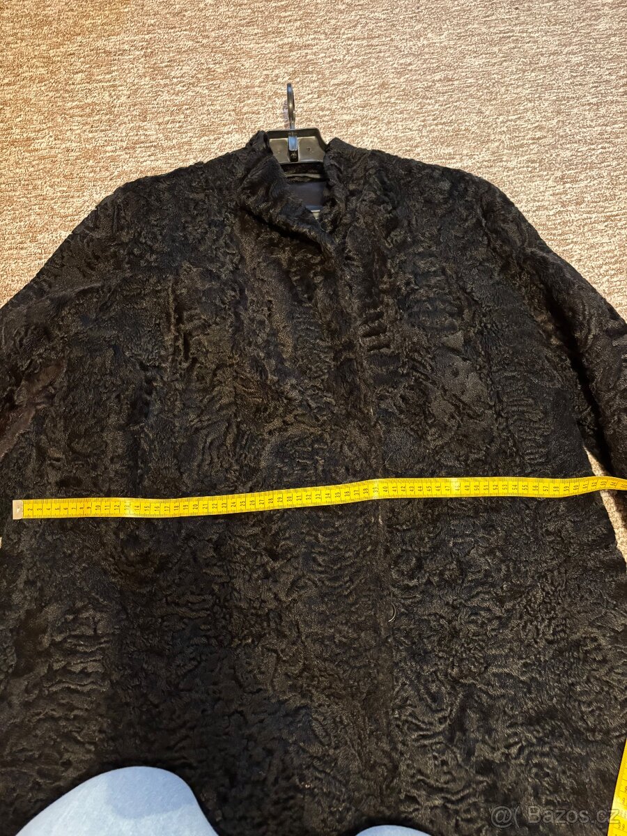 Vintage kožich z ovčí kožesiny - 11