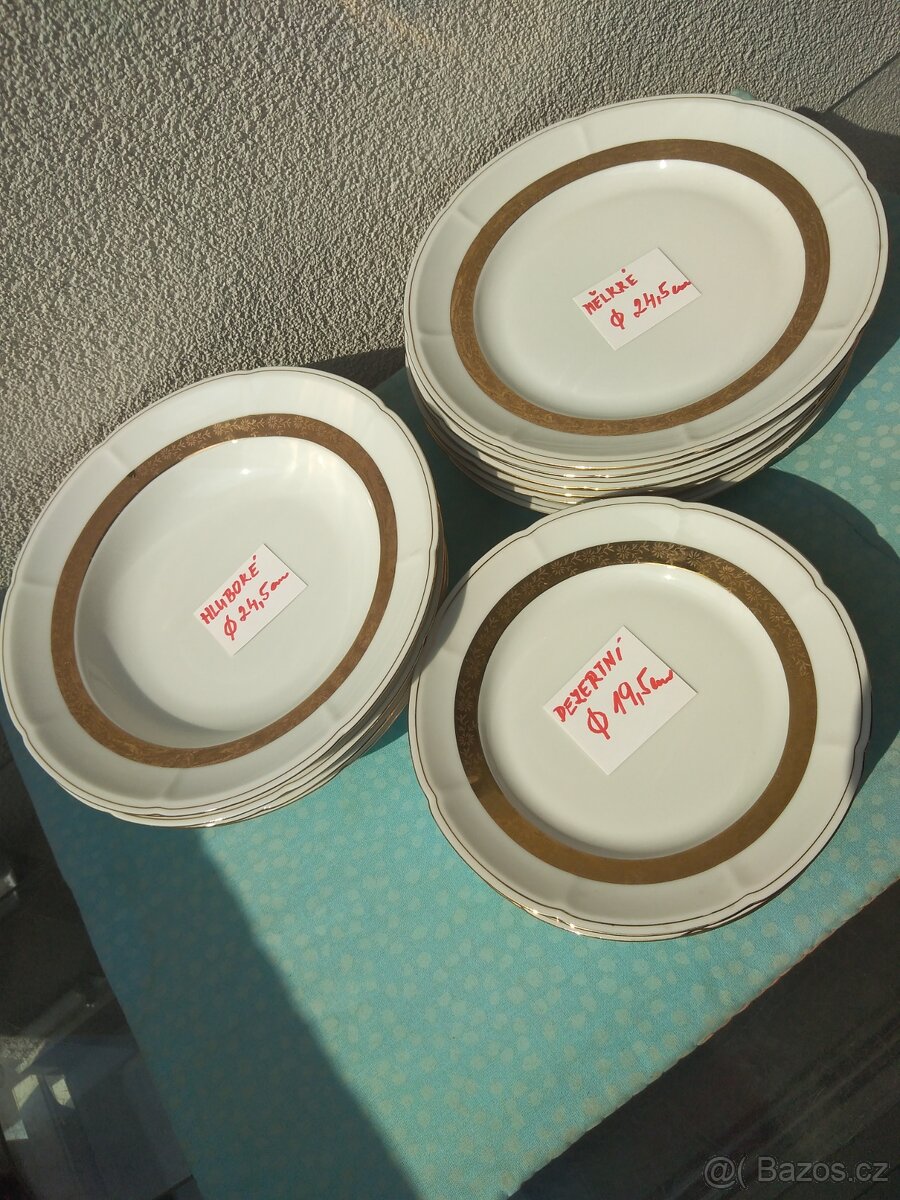 Luxusní sada porcelánu zn. Royal Epiag cechoslovakia - 11