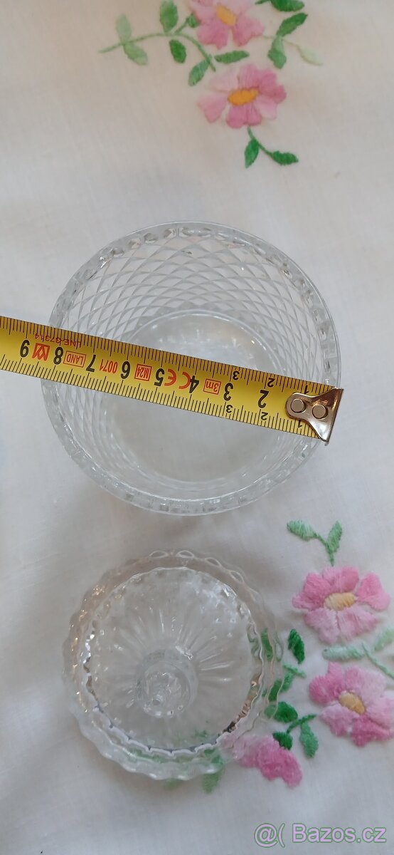 Křišťálová solnička a cukřenka - 11