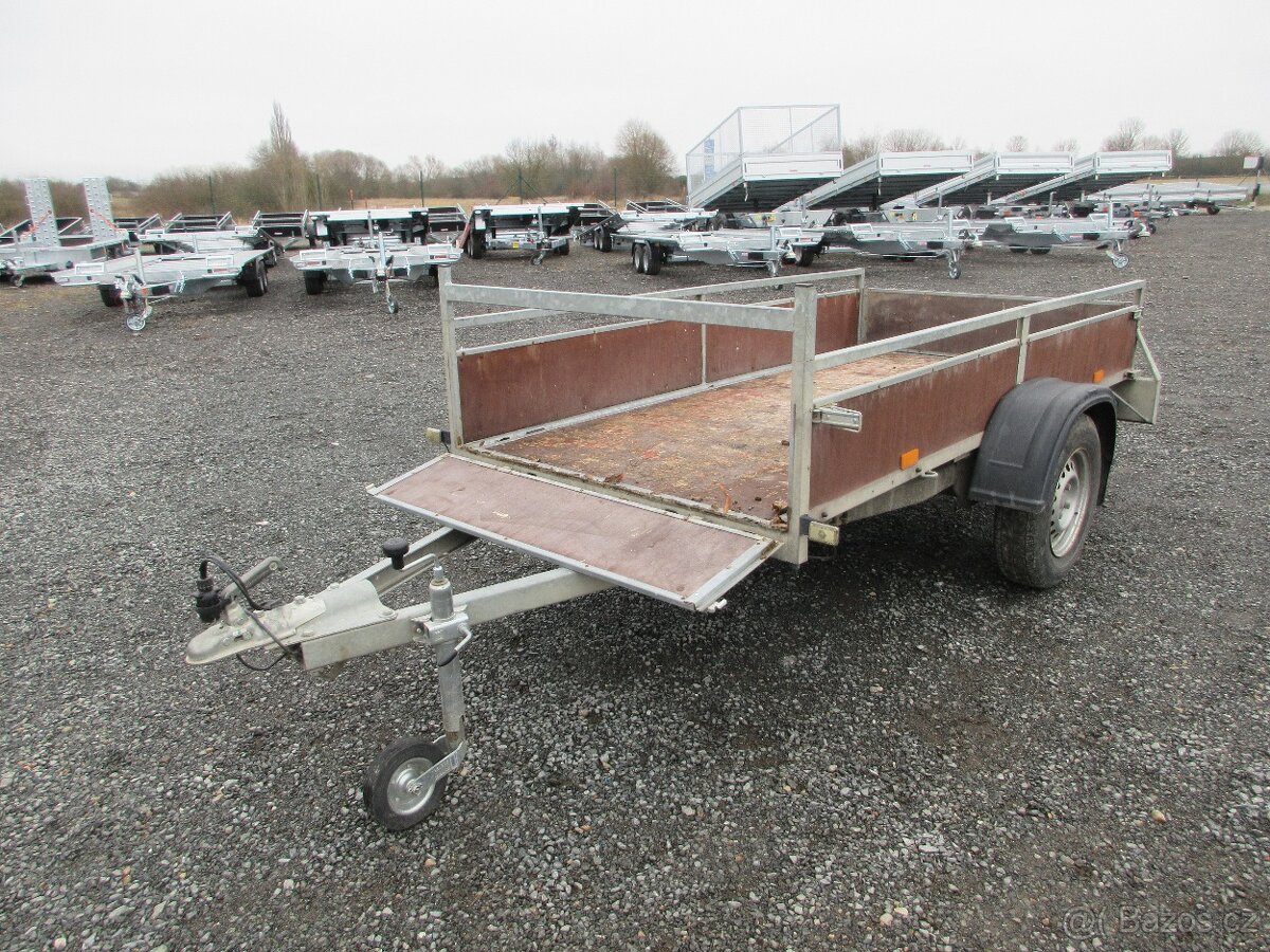 Bazarový přívěs VA 750kg 2,52x1,27/0,30 RE POČ - 11