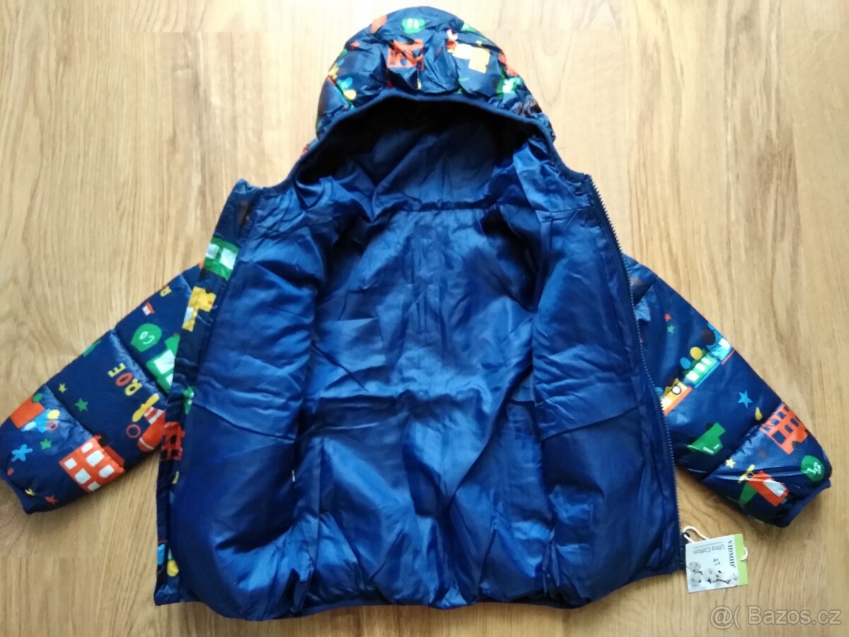 Nová podzimní bunda autíčka, 86/92 - 11
