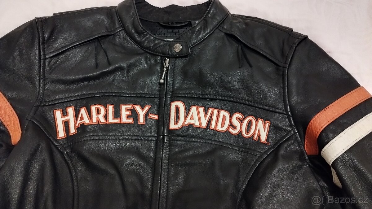 Harley Davidson kožená bunda dámská - 11
