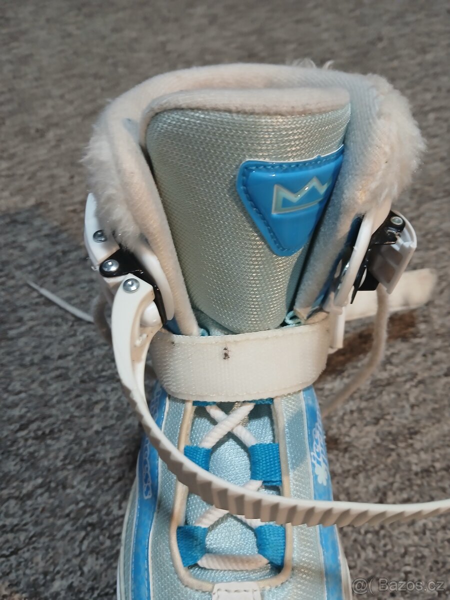 Dětské lední brusle s upravitelnou velikostí 32-35 - 11