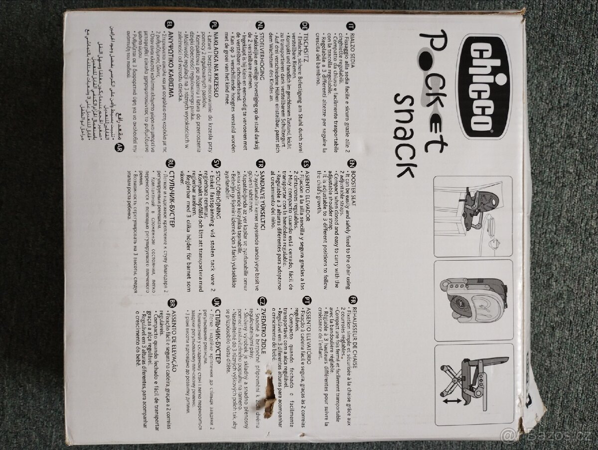 Podsedák Pocket snack na židli - 11