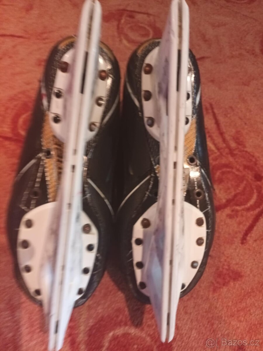 Brankářské brusle Bauer Supreme 1s, BEZ NOŽů a TKANIČEK - 11