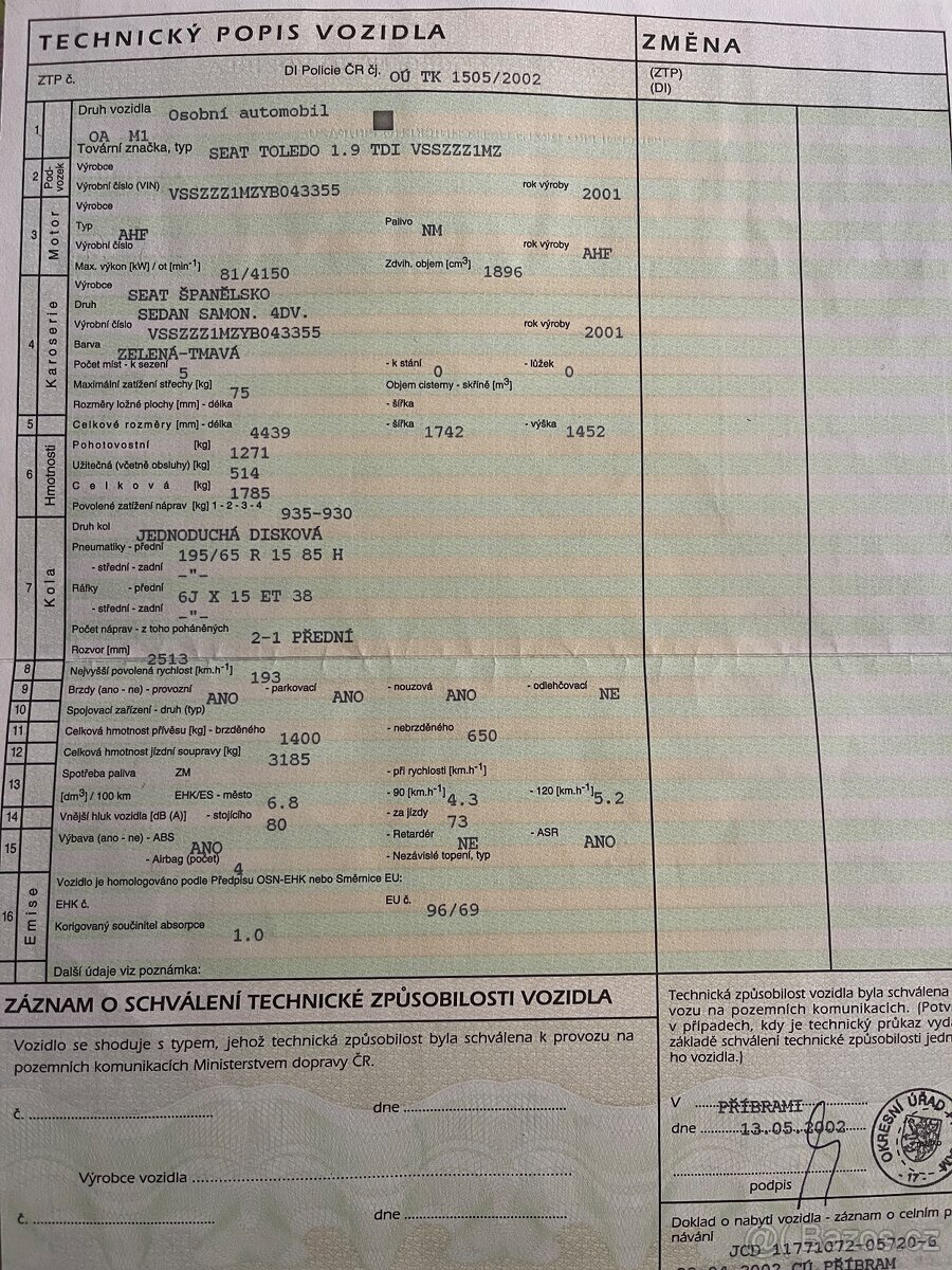 Seat Toledo 1.9 TDI - 11