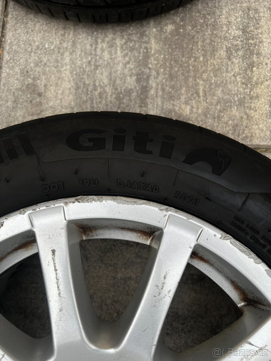 Prodám 4ks lité kola 15" značky RONAL - 11