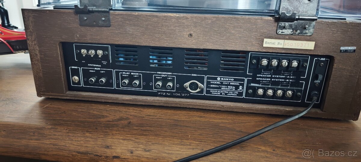 Raritní kombo SANYO DXT-5500L - 11