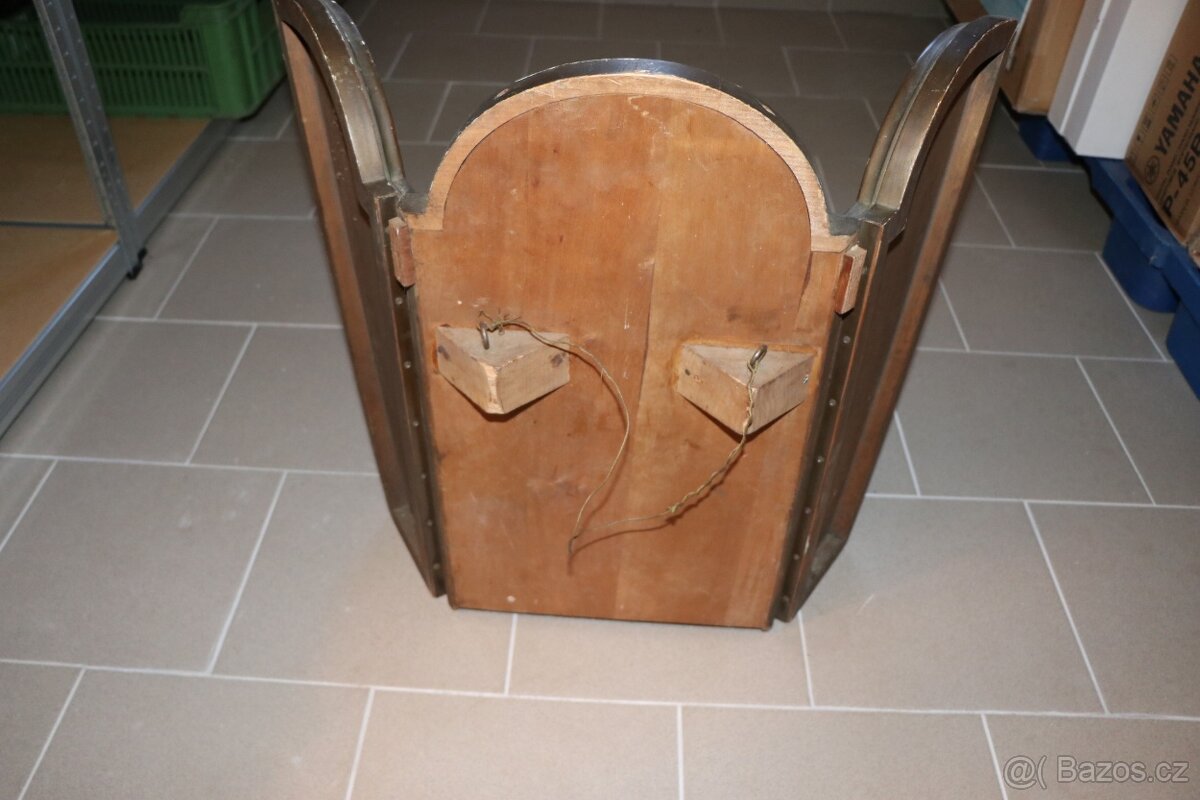 Domácí oltář rok 1922 citát Goethe (525o) - 11