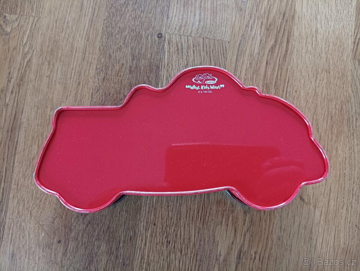 PLECHOVÁ ZNAČKOVÁ KRABIČKA OD BONBONU NODDY CAR FRANCIE - 11