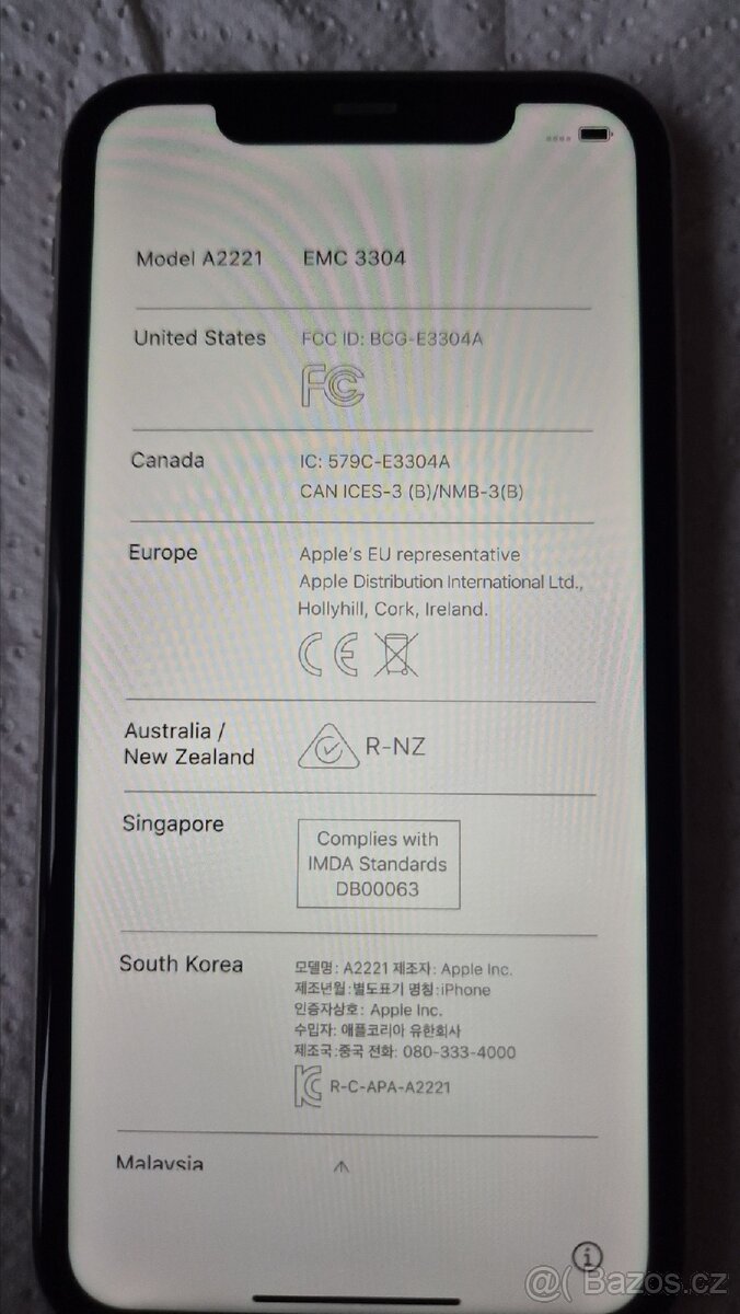 iPhone XR 128Gb + nabíječka + ochraná skla - 11
