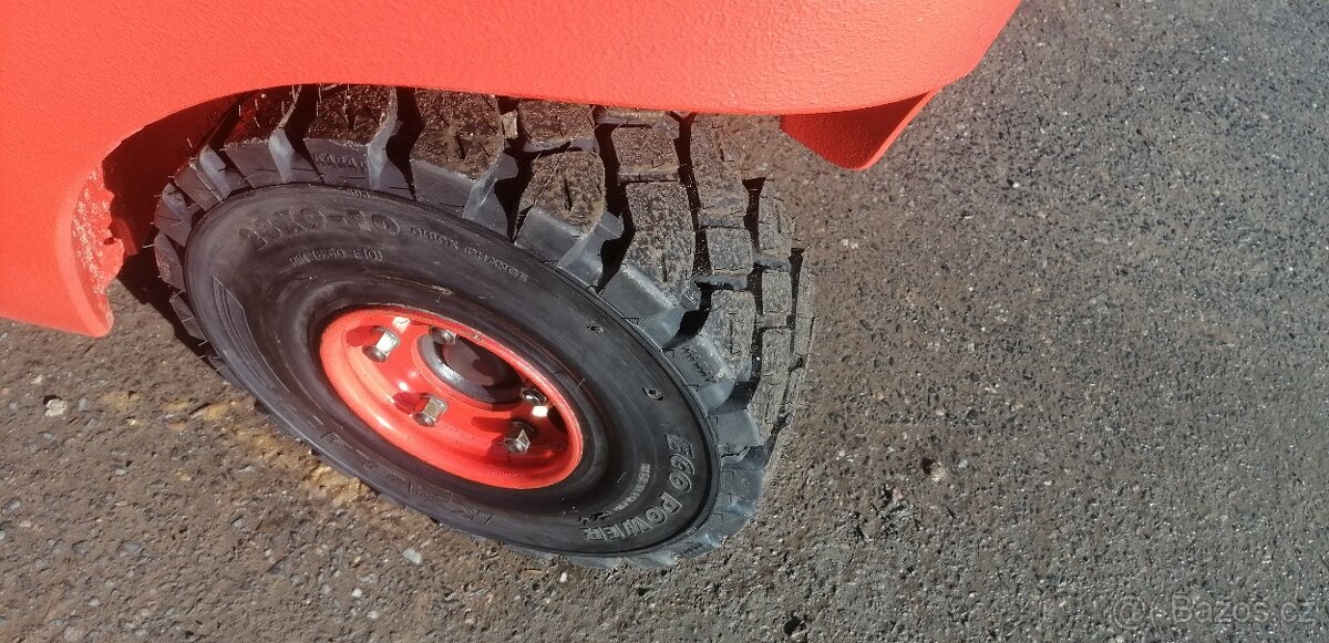 LINDE H30D-02 triplex boční posuv, volný zdvih - 11