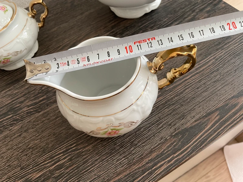 Čajová souprava Marie Louise karlovarský porcelán Thun - 11