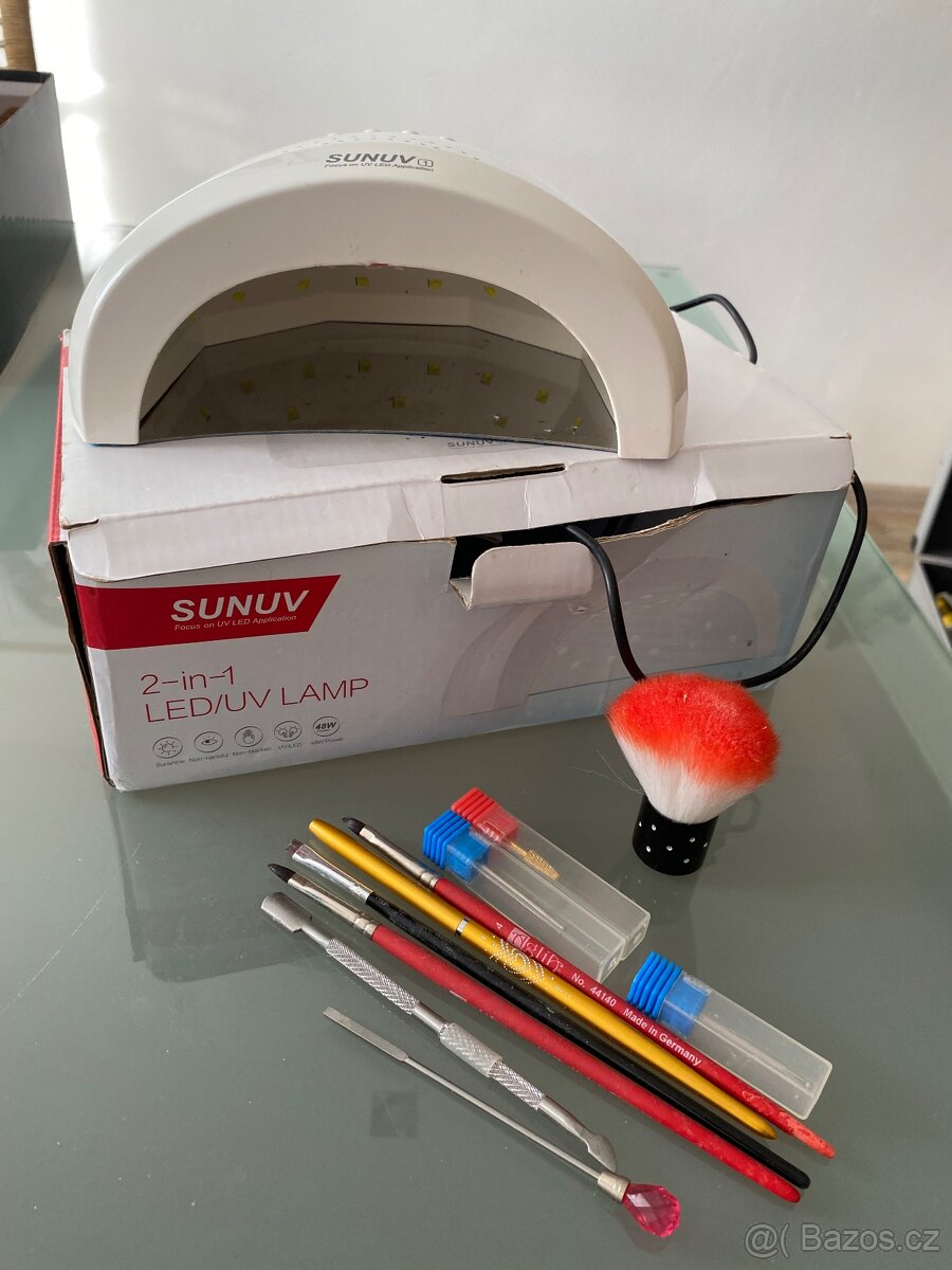 Gely lampa kufr třpytky - 11