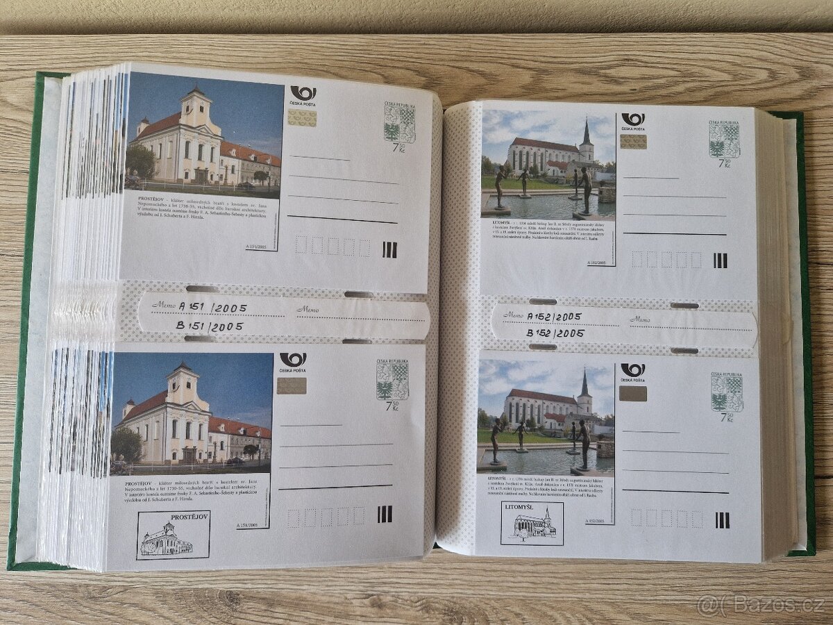 Dopisnice ČR v zásobníku. - 11