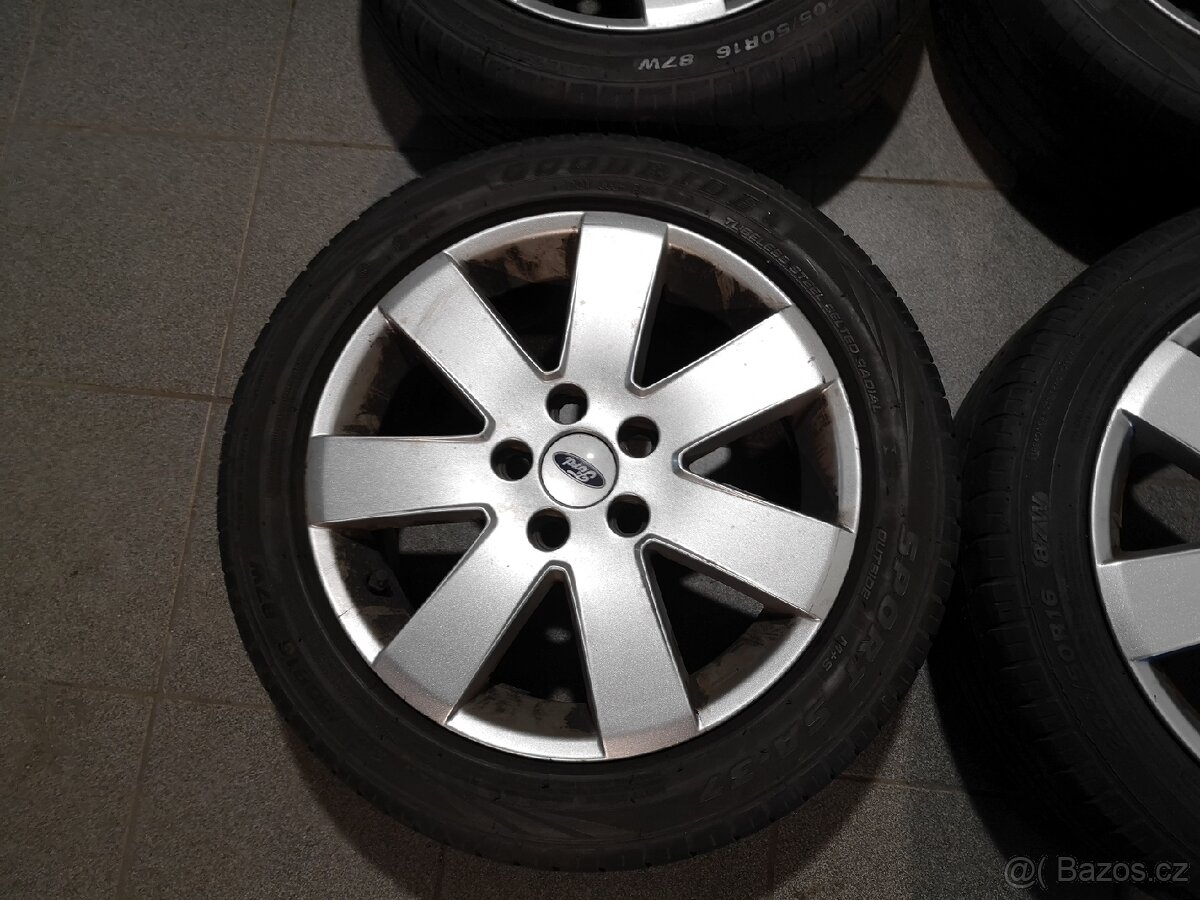 Ford Focus Cmax, Mondeo alu 16 + letní 205/50/16. - 11