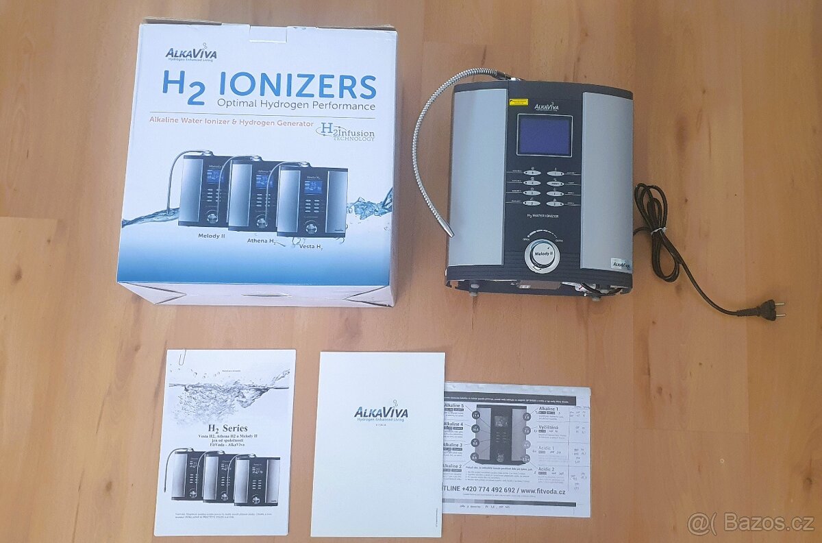 Ionizátor AlkaViva H2 Melody, VÁNOCE -2000 Kč, PC 42 890 Kč - 11