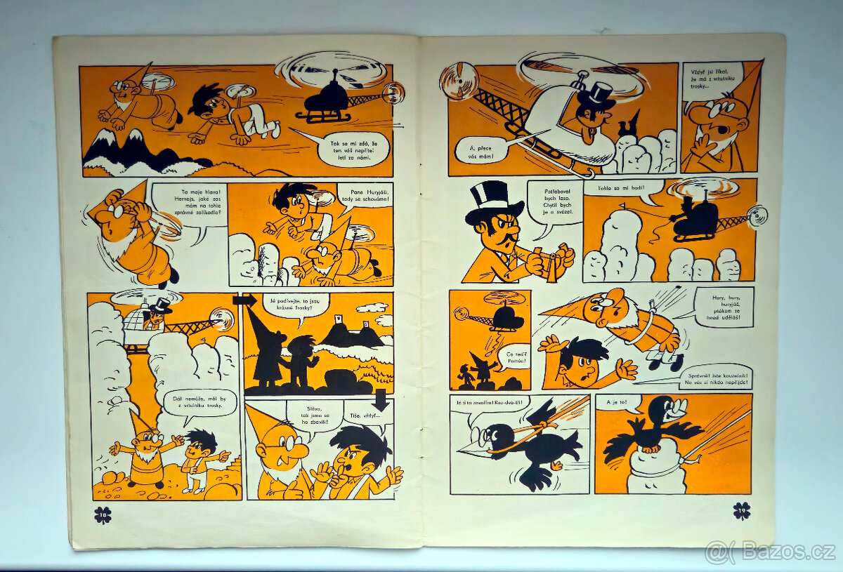 Čtyřlístek č.4 - Na divokém západě - Original 1969 - 11