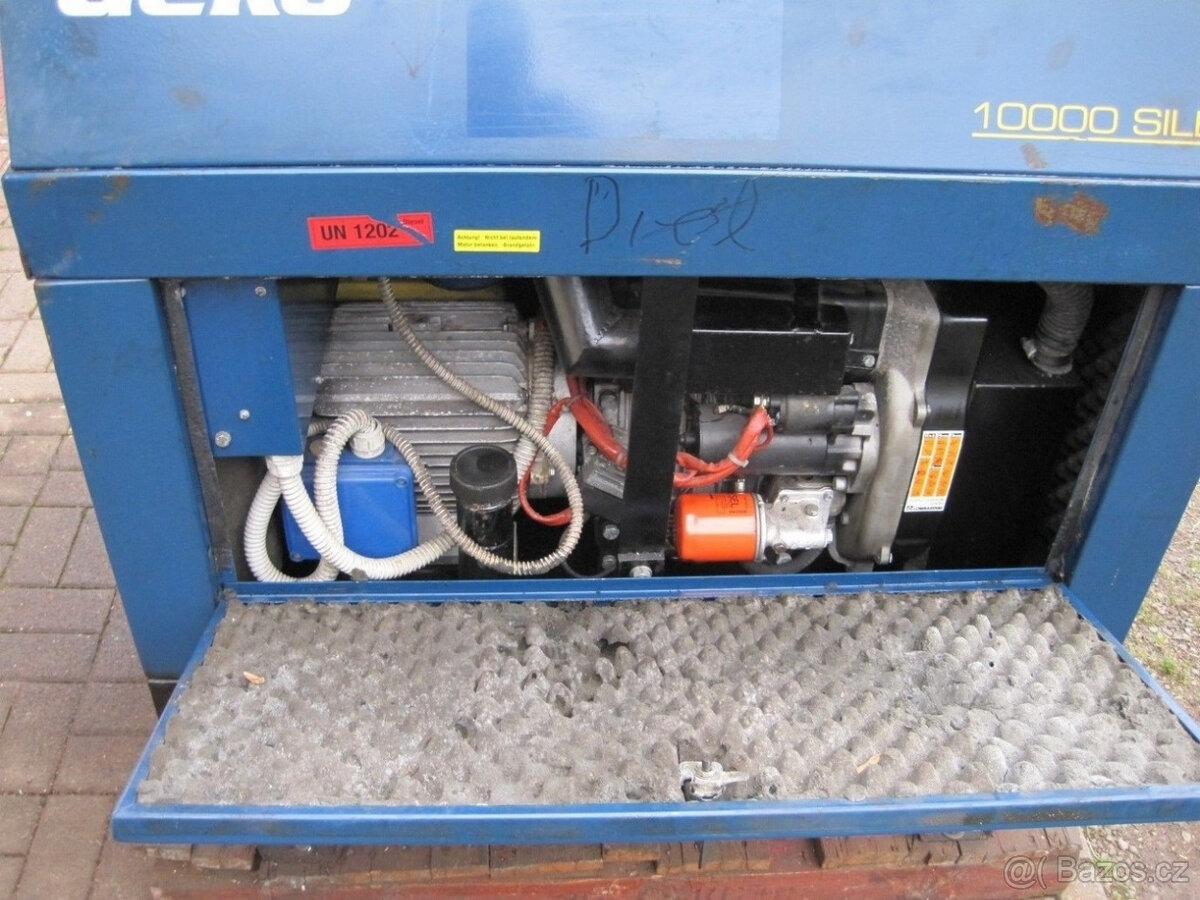 Generátor, elektrocentrála, diesel, Geko - 11