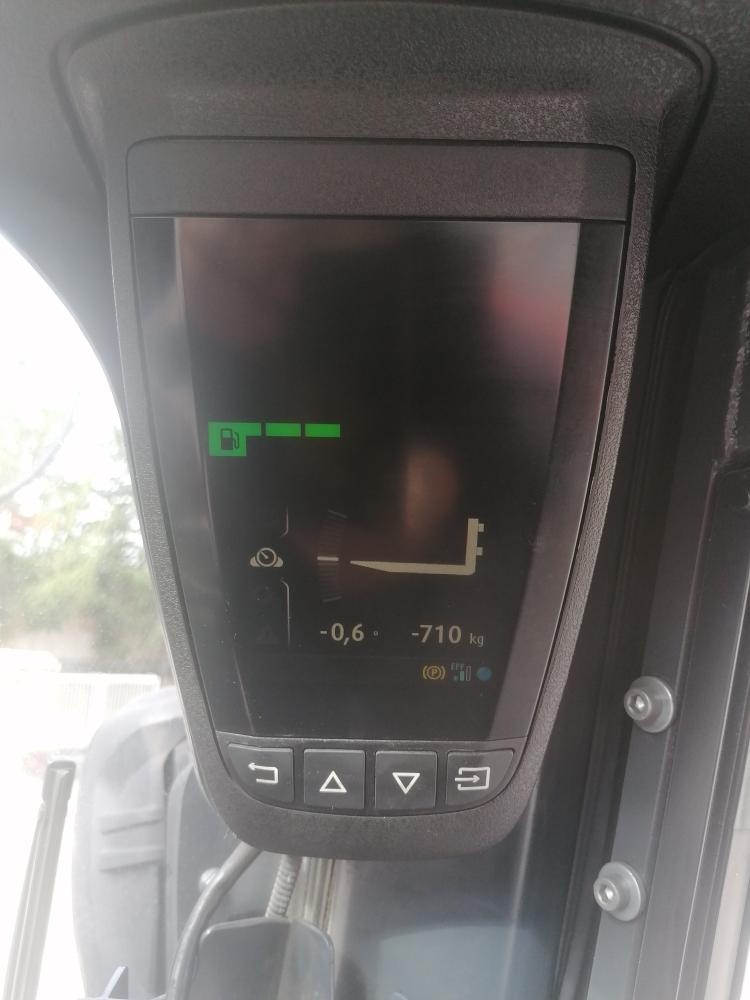 LINDE H50D-02 pozicionér+boční posuv + váha - 11