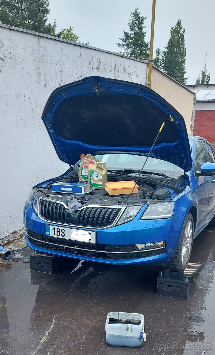 Škoda Octávie 3, 2,0TDI 110kW-Nová sada filtrů, výměna oleje - 11