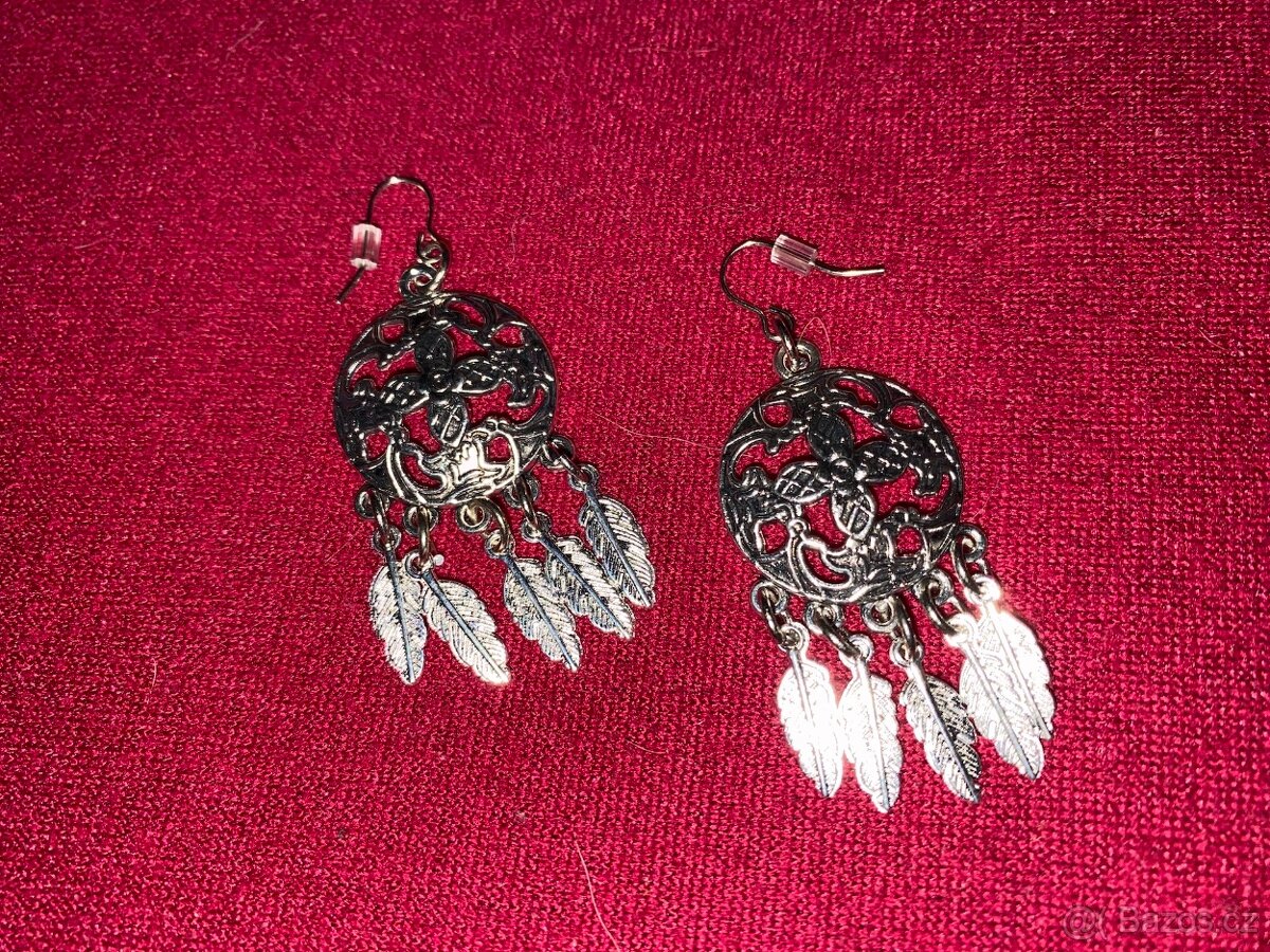 Korálkové naušnice - více variant - 11