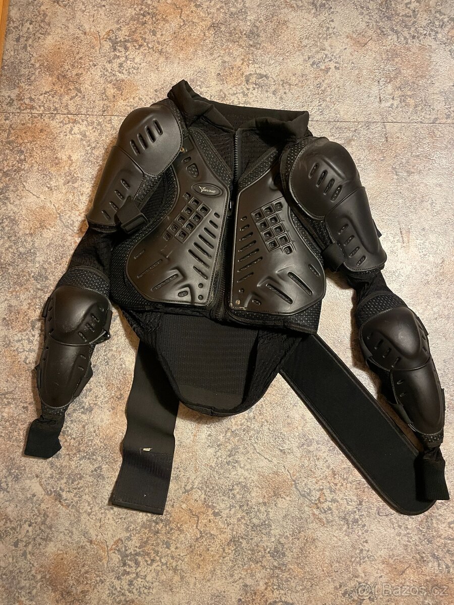 Oblečení cross ,enduro - helma boty dres + silniční bunda - 11