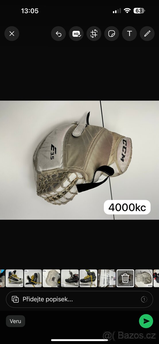 Hokejová Brankářská výstroj - 11