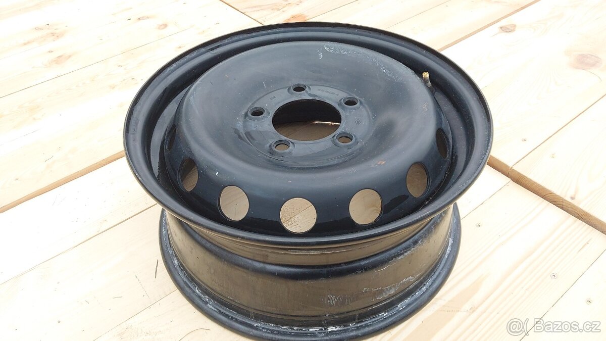 1ks Disk Renault Master 6,5x16 ET66 Černý - 11