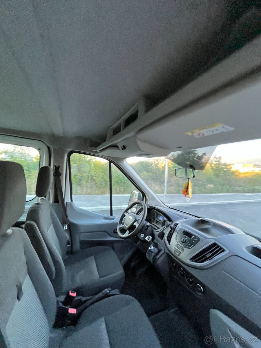 Ford Transit 2,2 TDCI 114kW, doublecab, valník, 7 míst - 11