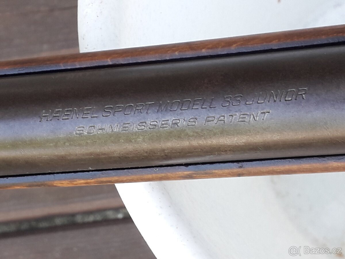 Haenel Sport Modell 33 Junior Schmeisser Patent - 11