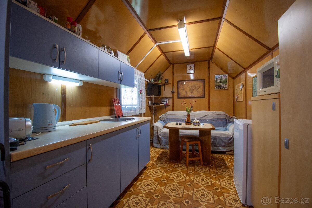 Stavební Pozemek Nová Chřibská Rybniště 1559 m2 s Chatou - 11