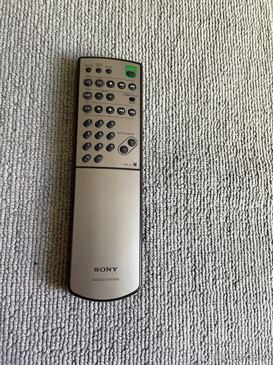 Receiver SONY STR-S1 z řady SCALA, top midi, RDS EON, PTY - 11