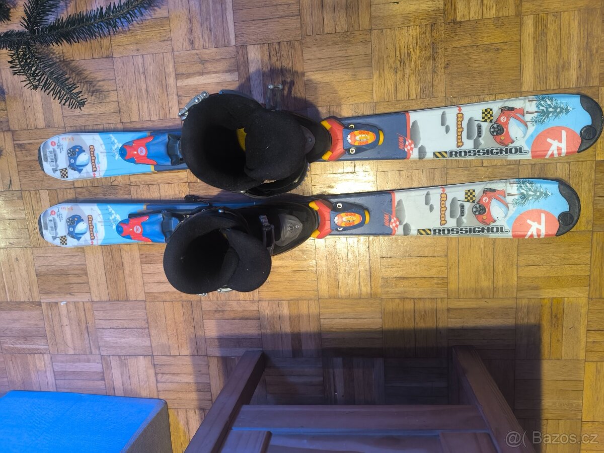 Lyže 100 a boty 33 - 11