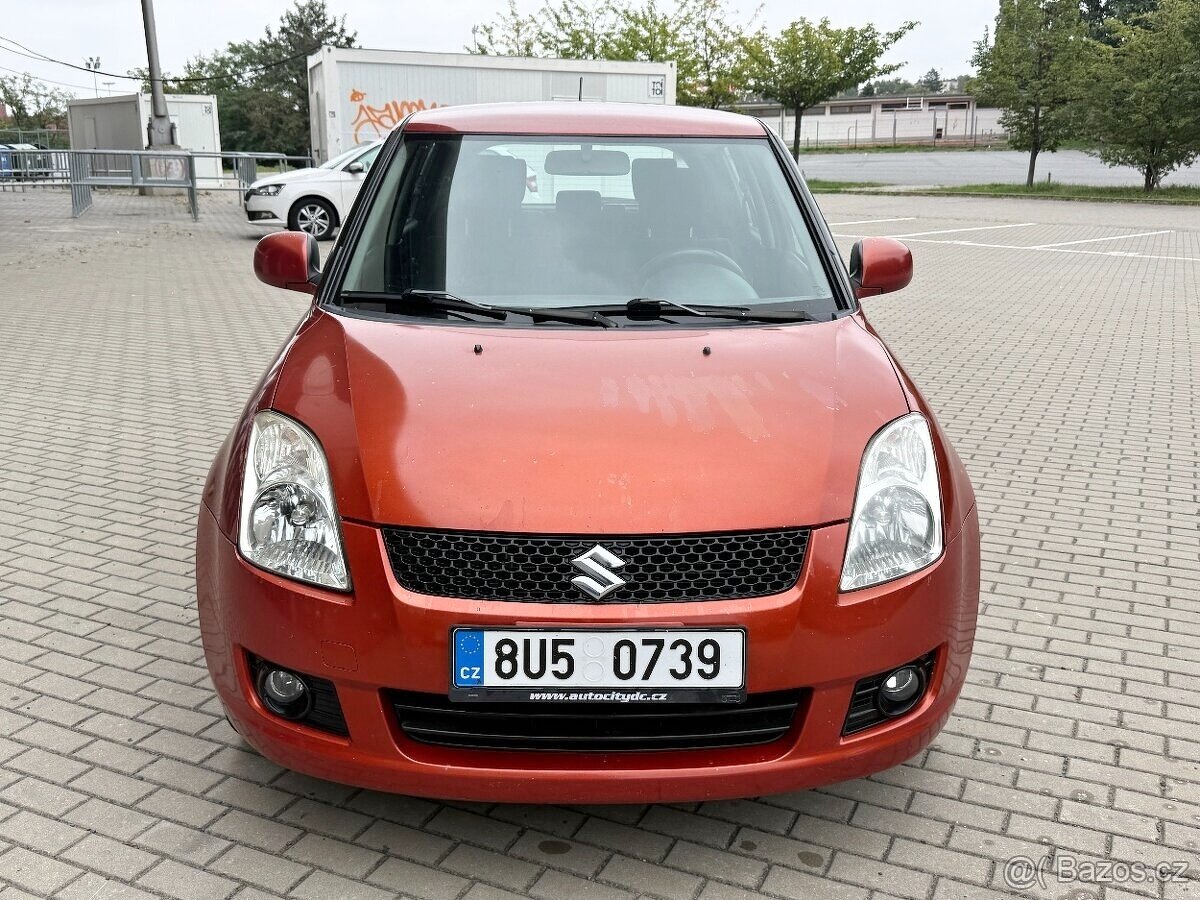 SUZUKI SWIFT 1.3i 67kW 4x4 9/2007, Klima, Nová STK 2027 - 11