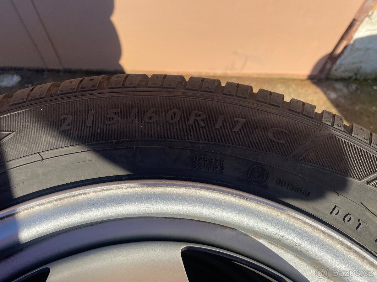 Zimní pneu kola VW T5,T6,T7 215/60/17C - 11